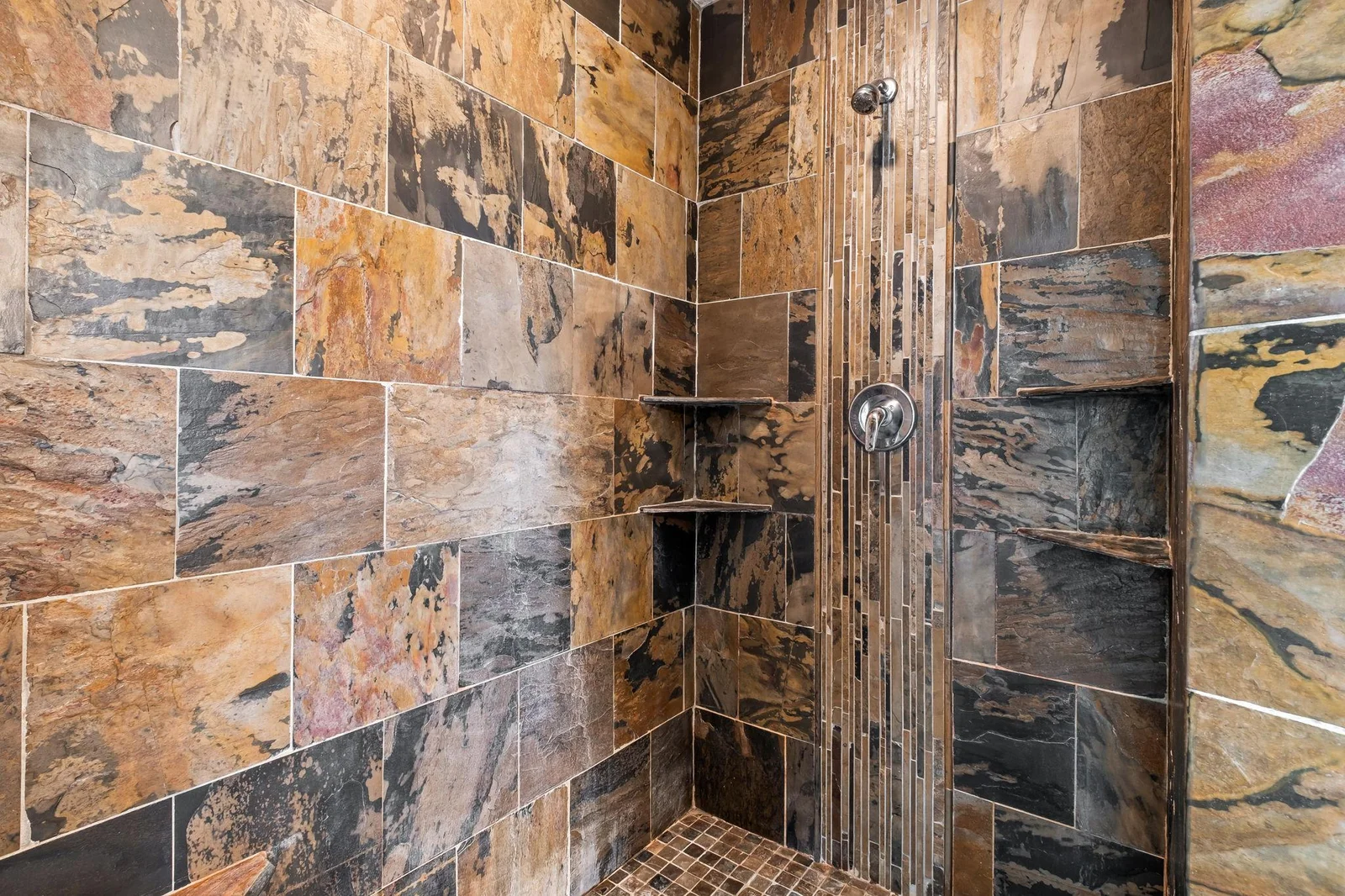 Slate Walk-in Shower