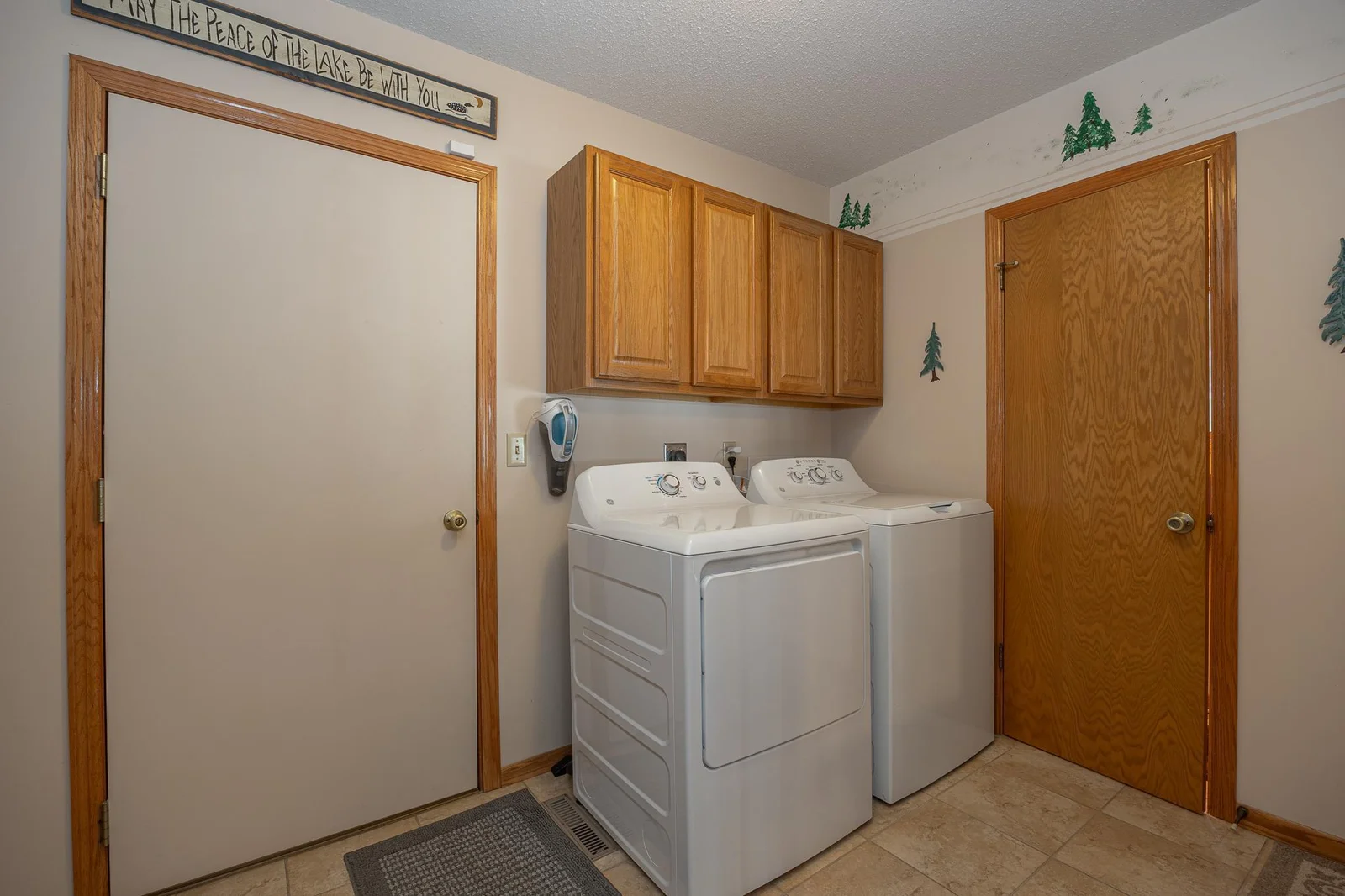 Laundry room.