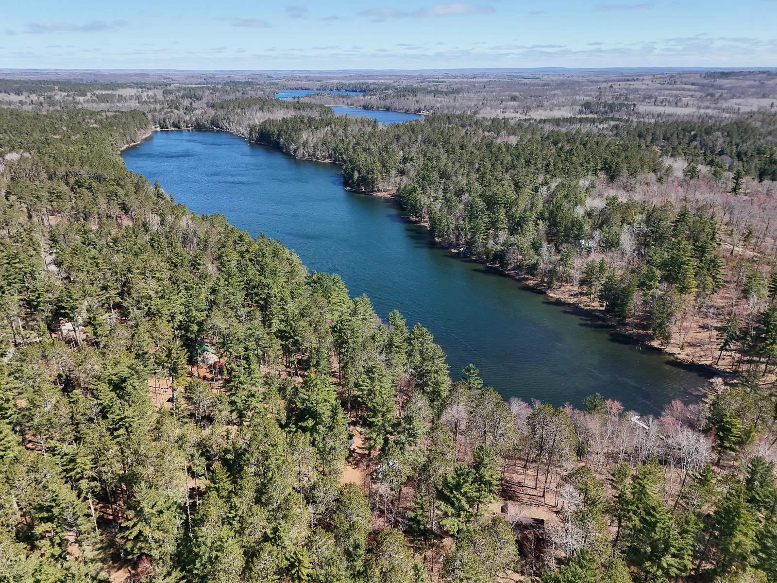Aerial of Coffin Lake