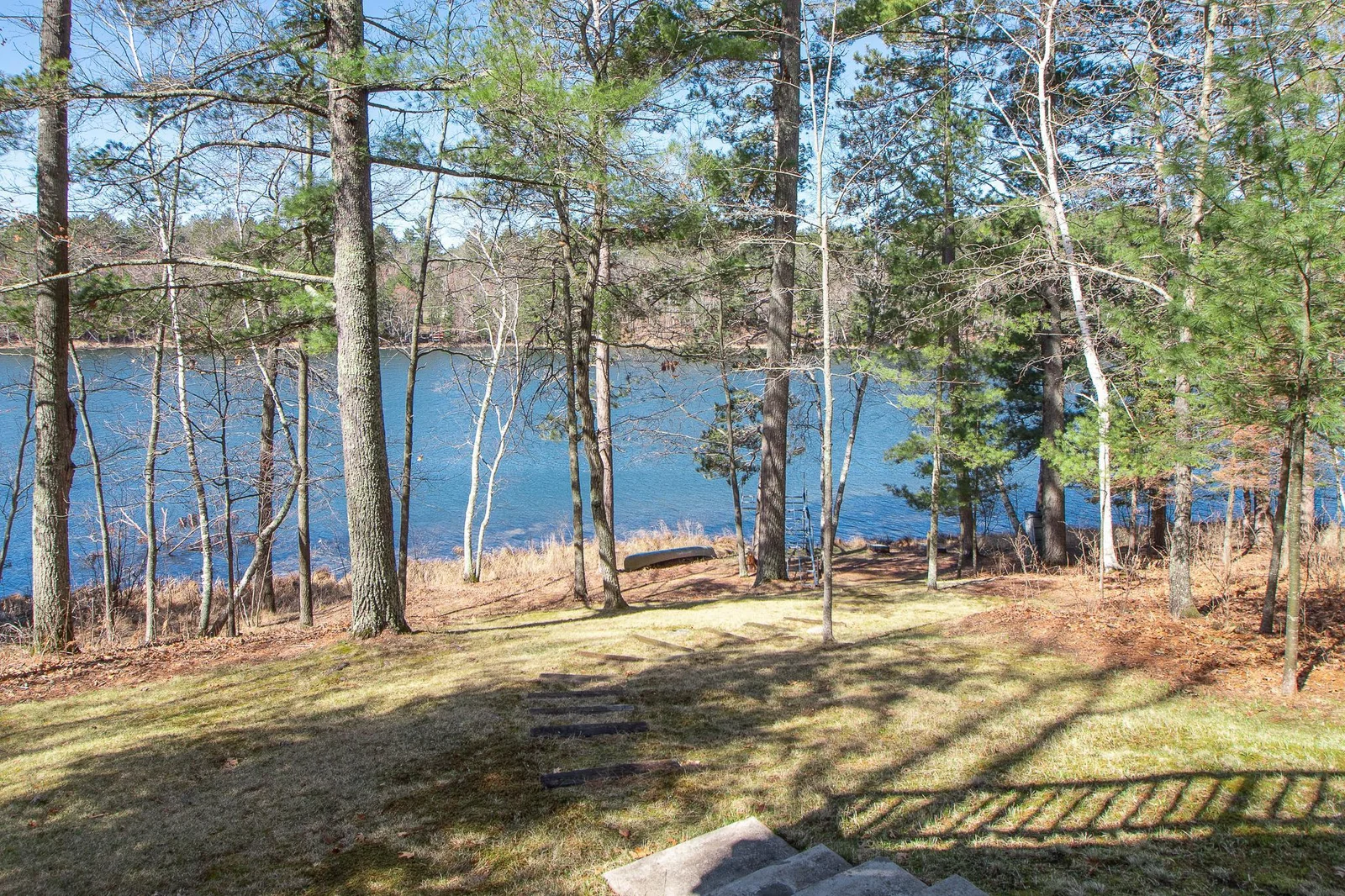 Lake views from yard