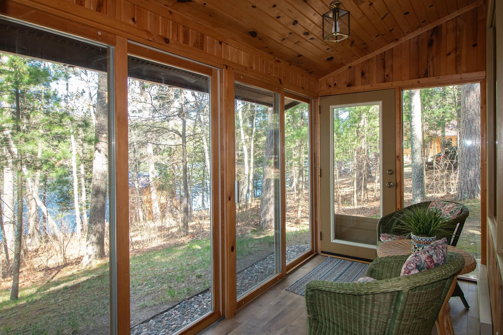 Imagine having your first cup of coffee with this view and no mosquitos!
