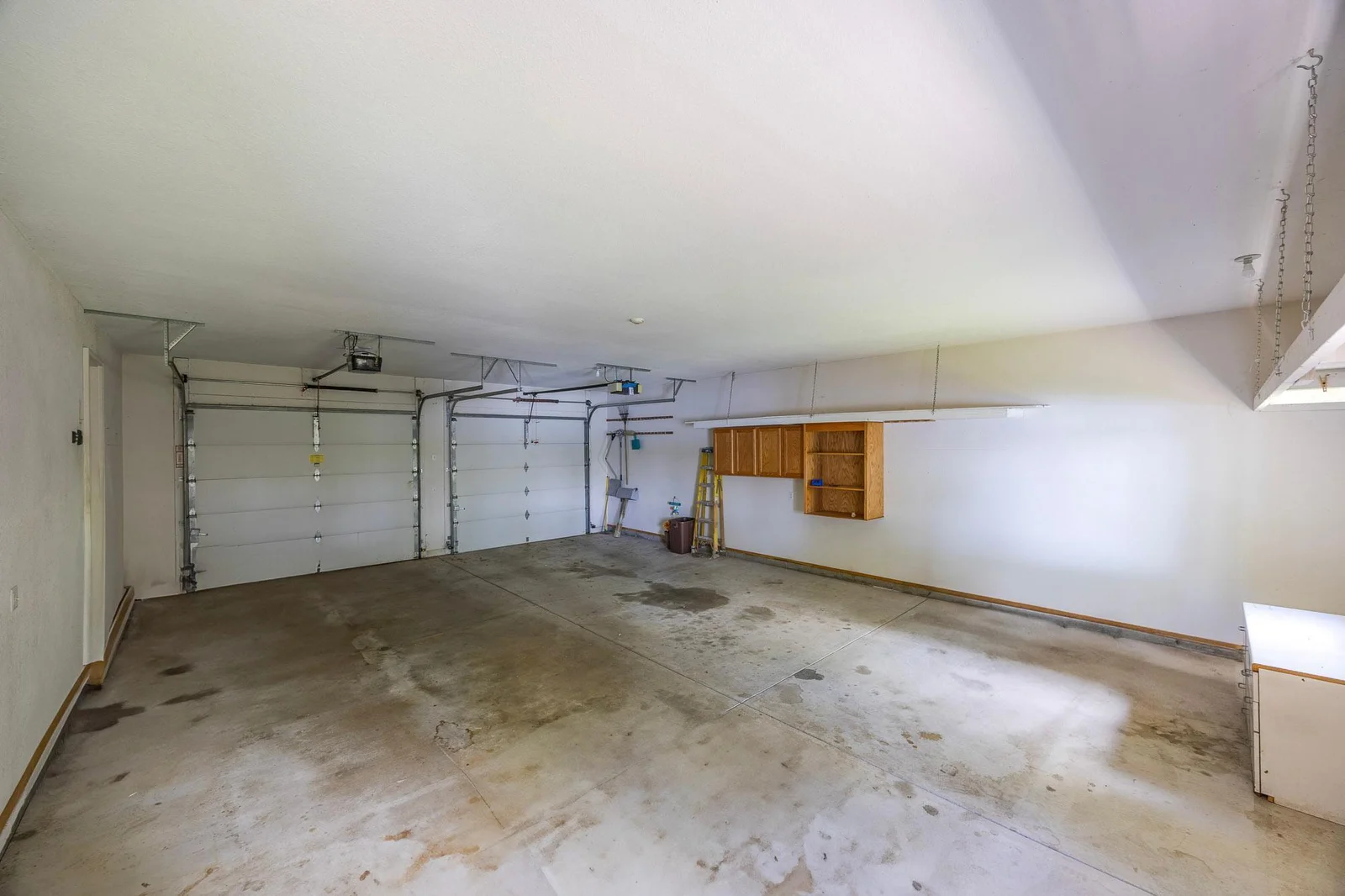 Extra deep insulated garage — plenty of space and built to keep your gear protected year-round