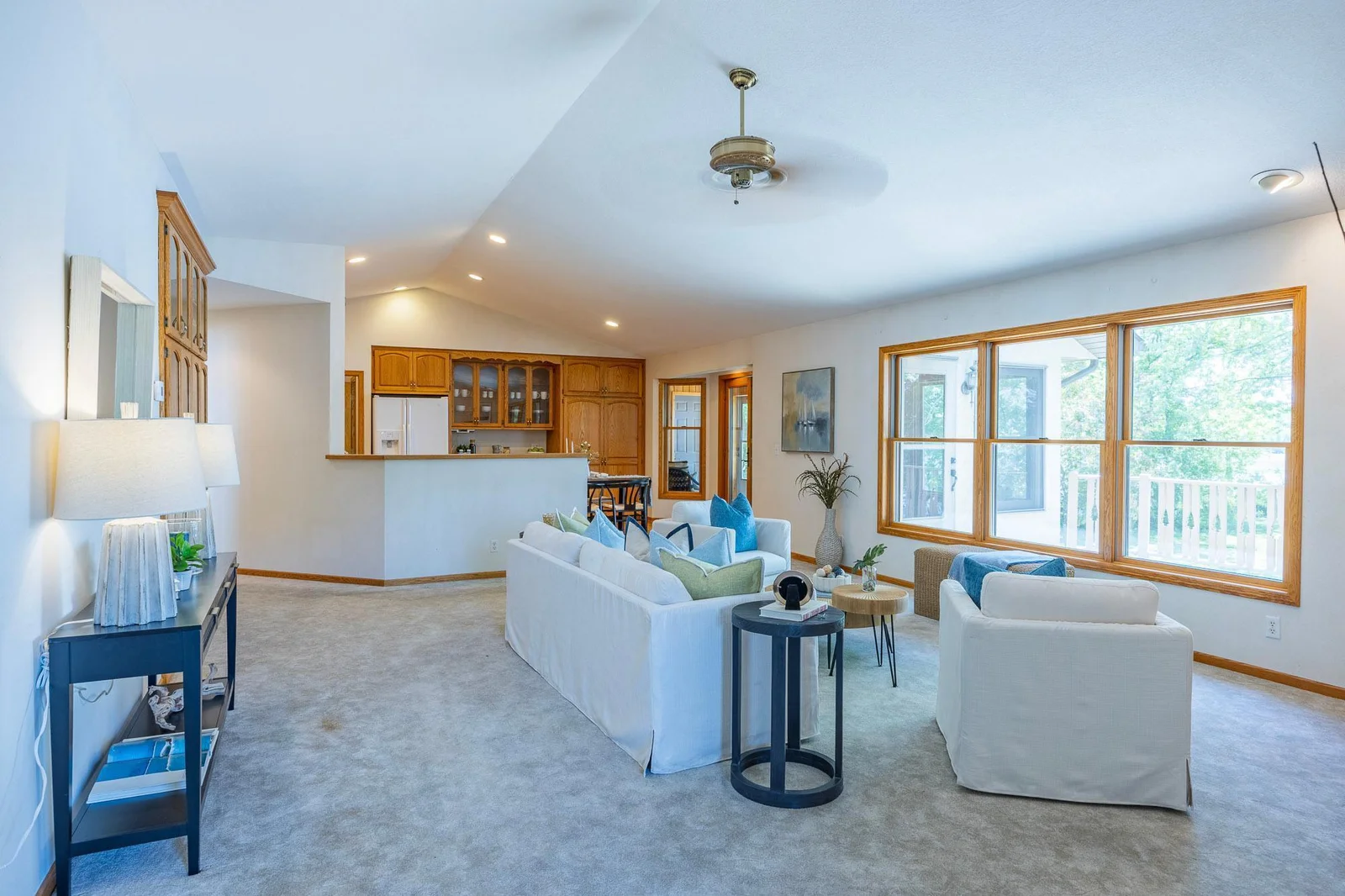 Solid wood doors and trim throughout the home