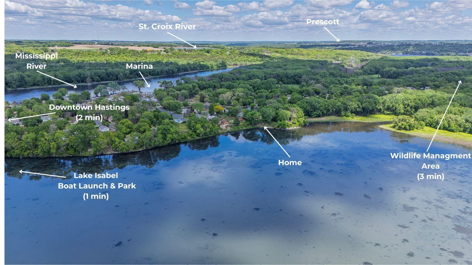 It's like having all the "up-north" aspects right at your doorstep!!!