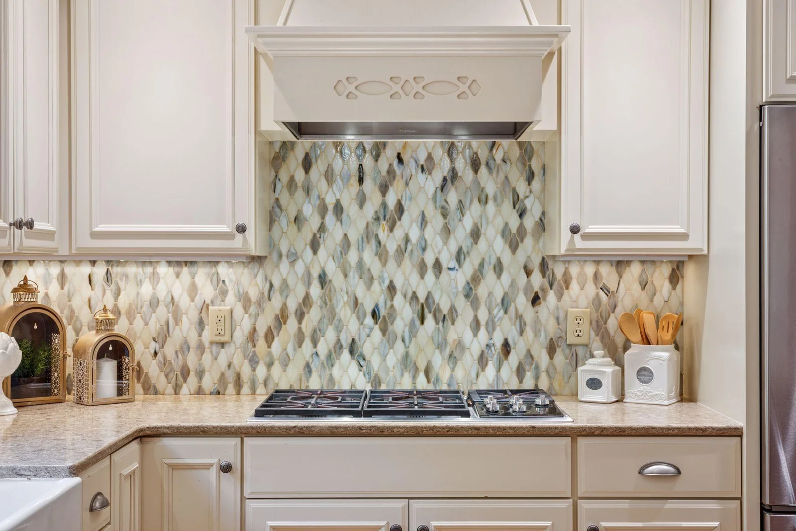 The details are endless in this masterfully designed kitchen.