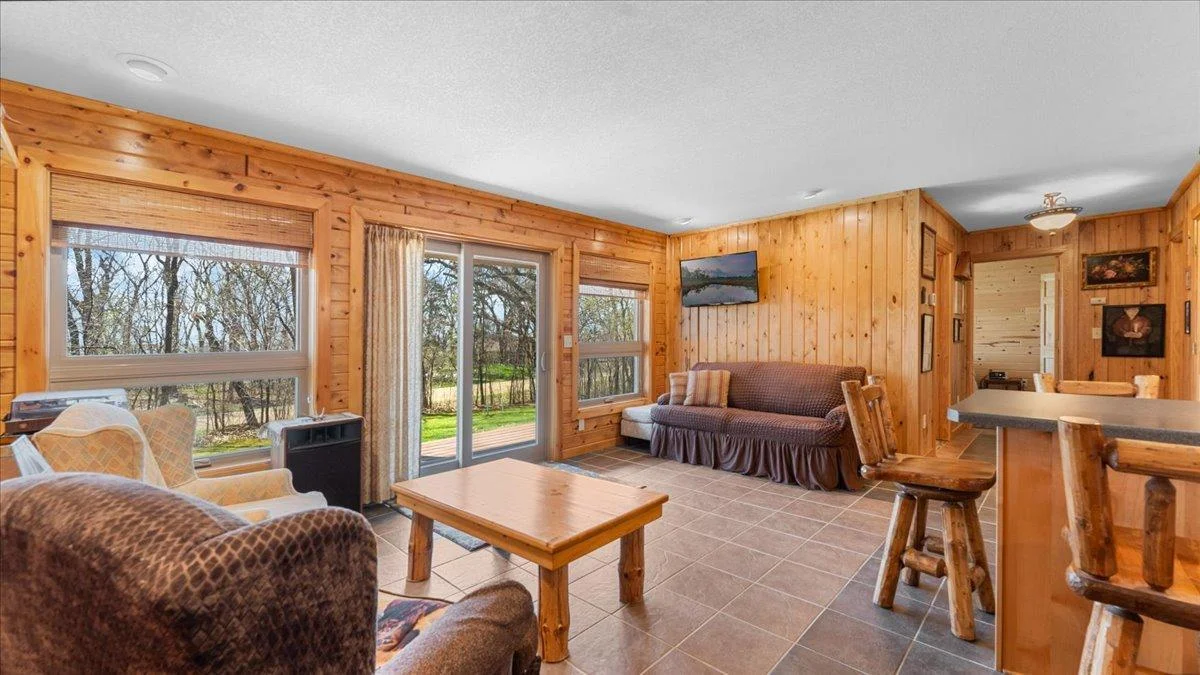 14916 Upper Sandy Rd, Ashby, MN  56309-Patio out to Deck