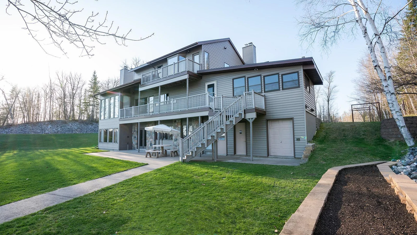 Back of home