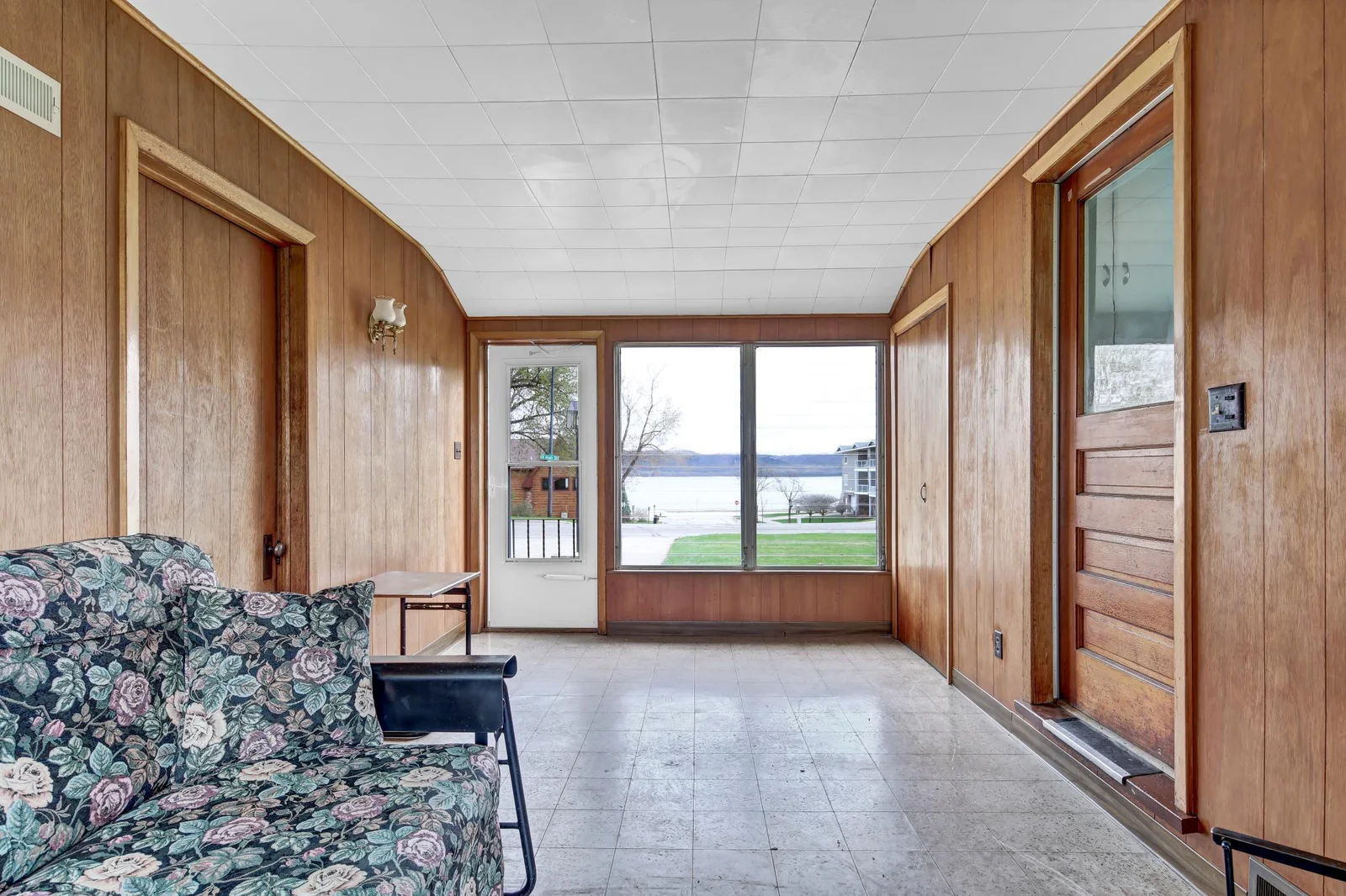 Breezeway looking out front