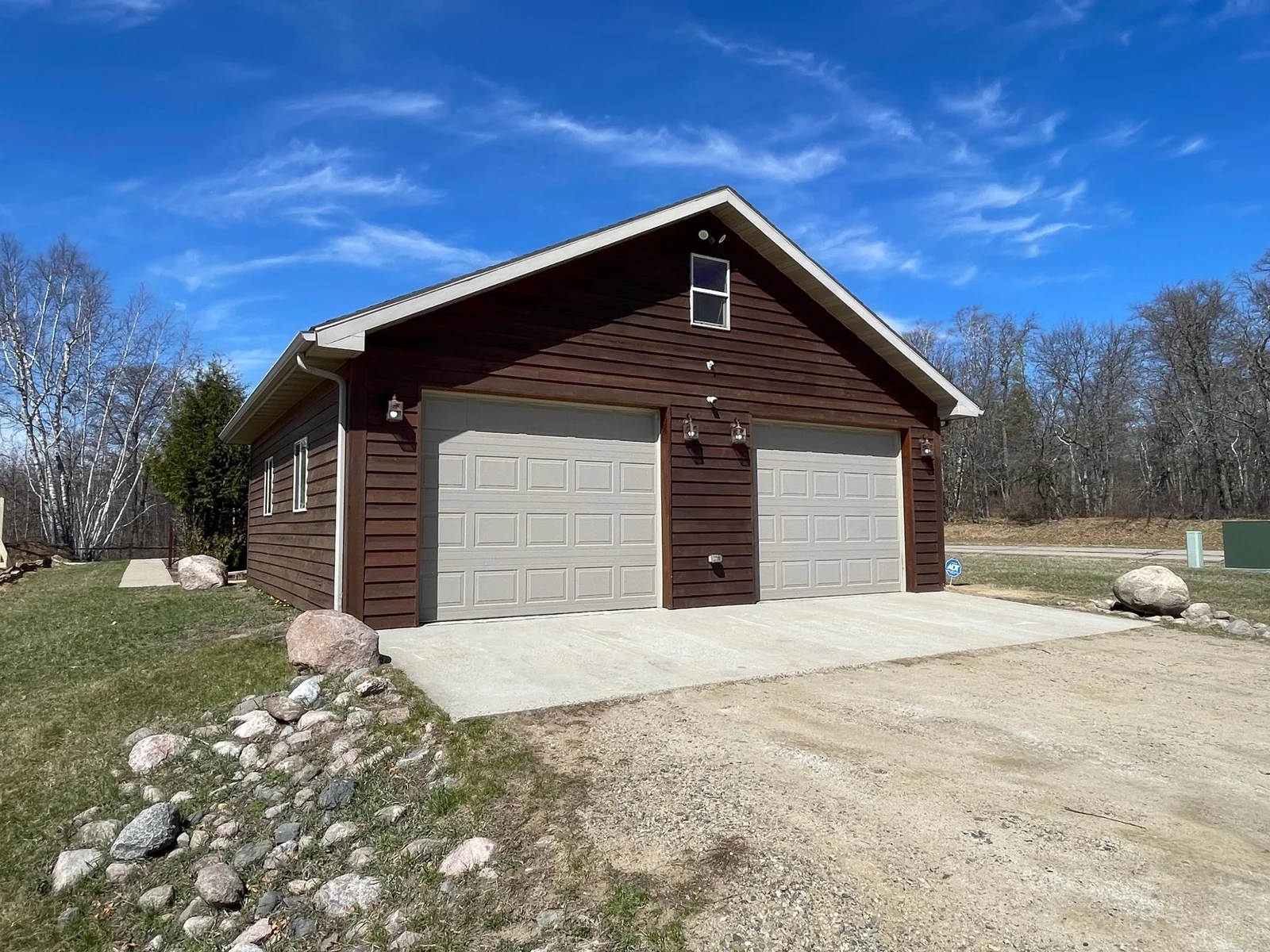 Double garage