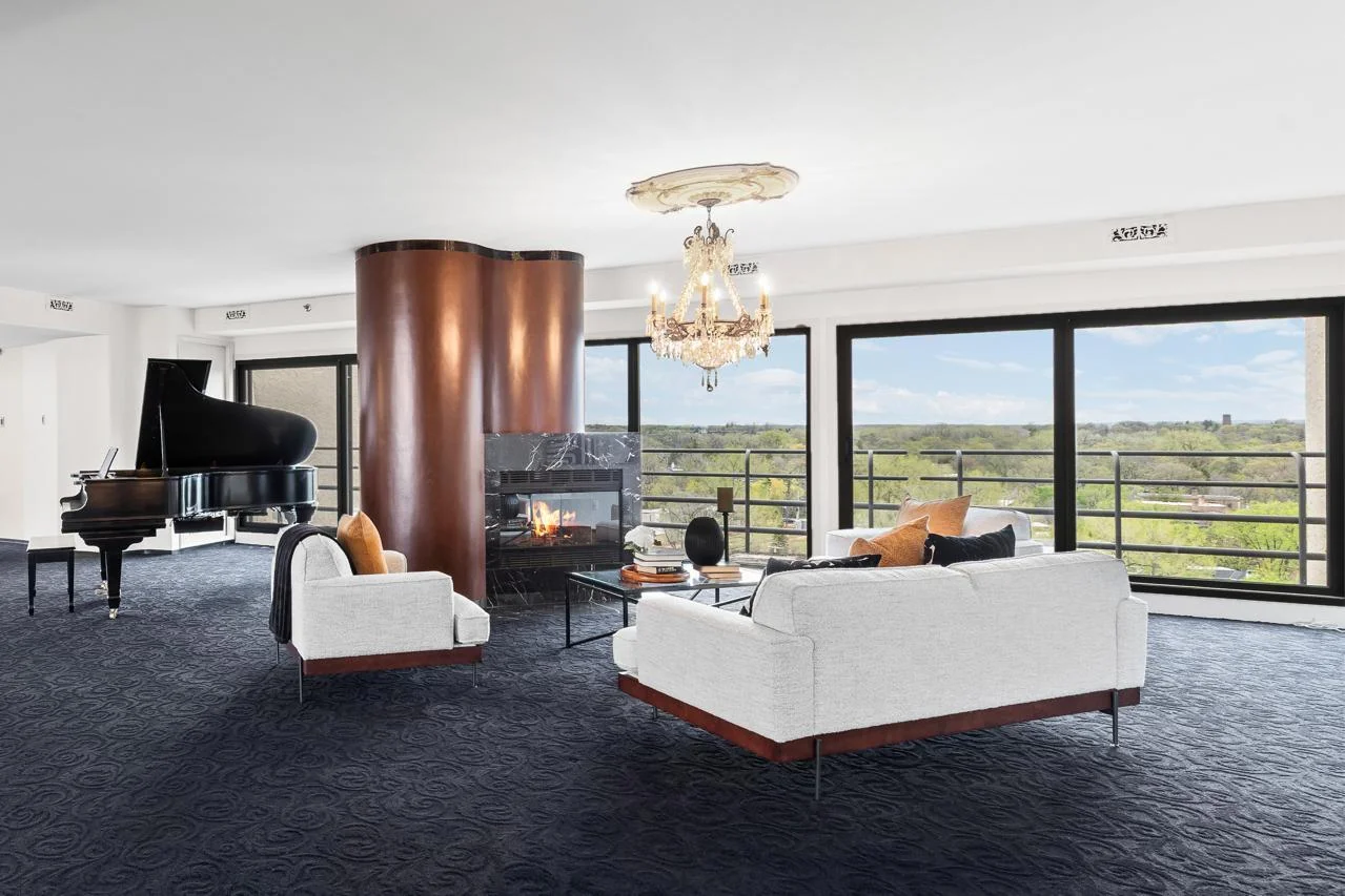 Formal Living Room with Spectacular Views