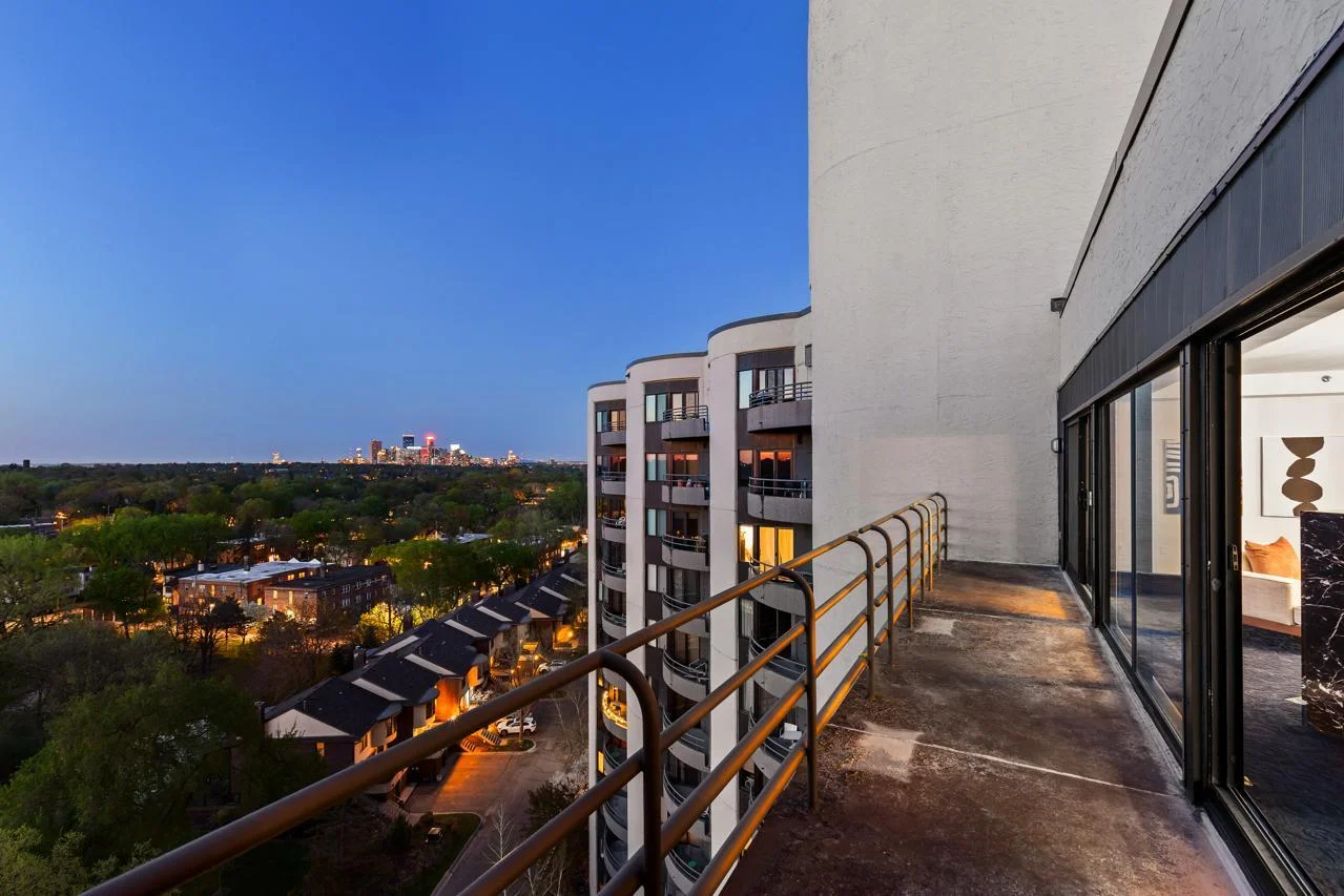 Balcony off of Living Room with Stunning Views