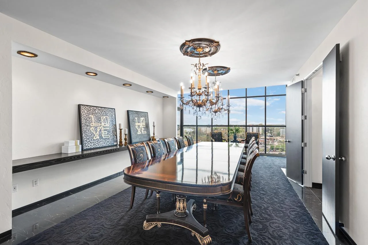 Formal Dining Room with Extraordinary Views