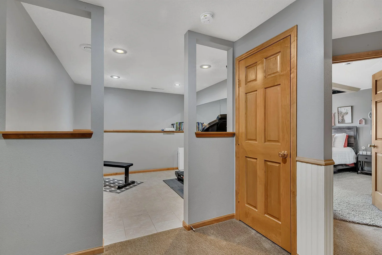 Defined exercise room
