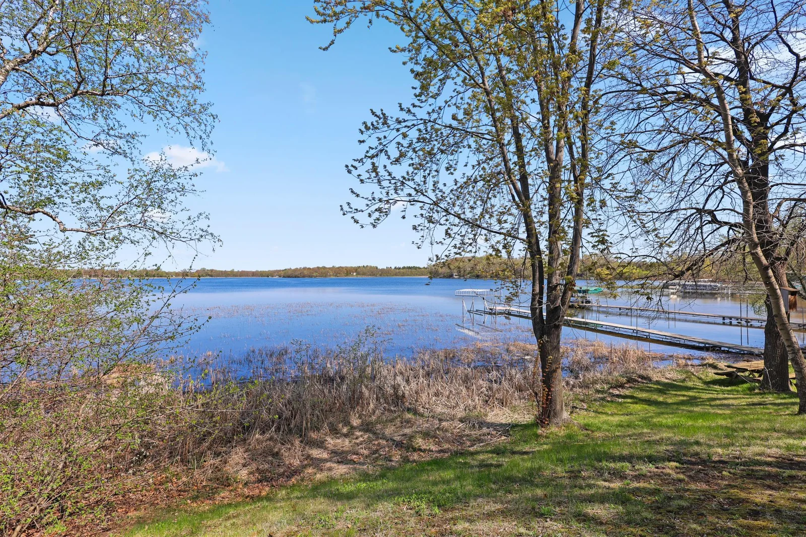 The great lake view from the main house