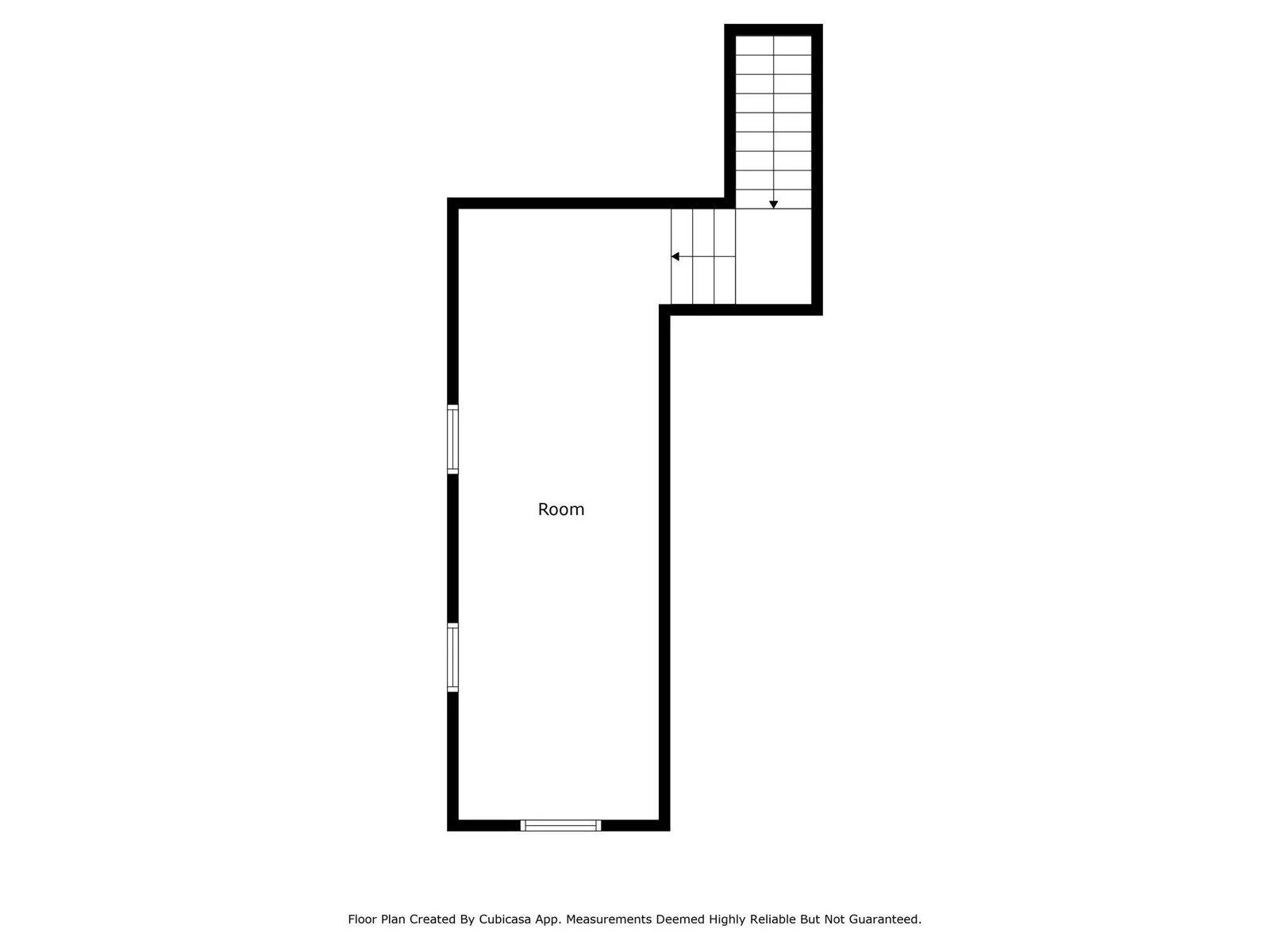 Bonus room/4th bedroom - 10x29 (not including staircase area)