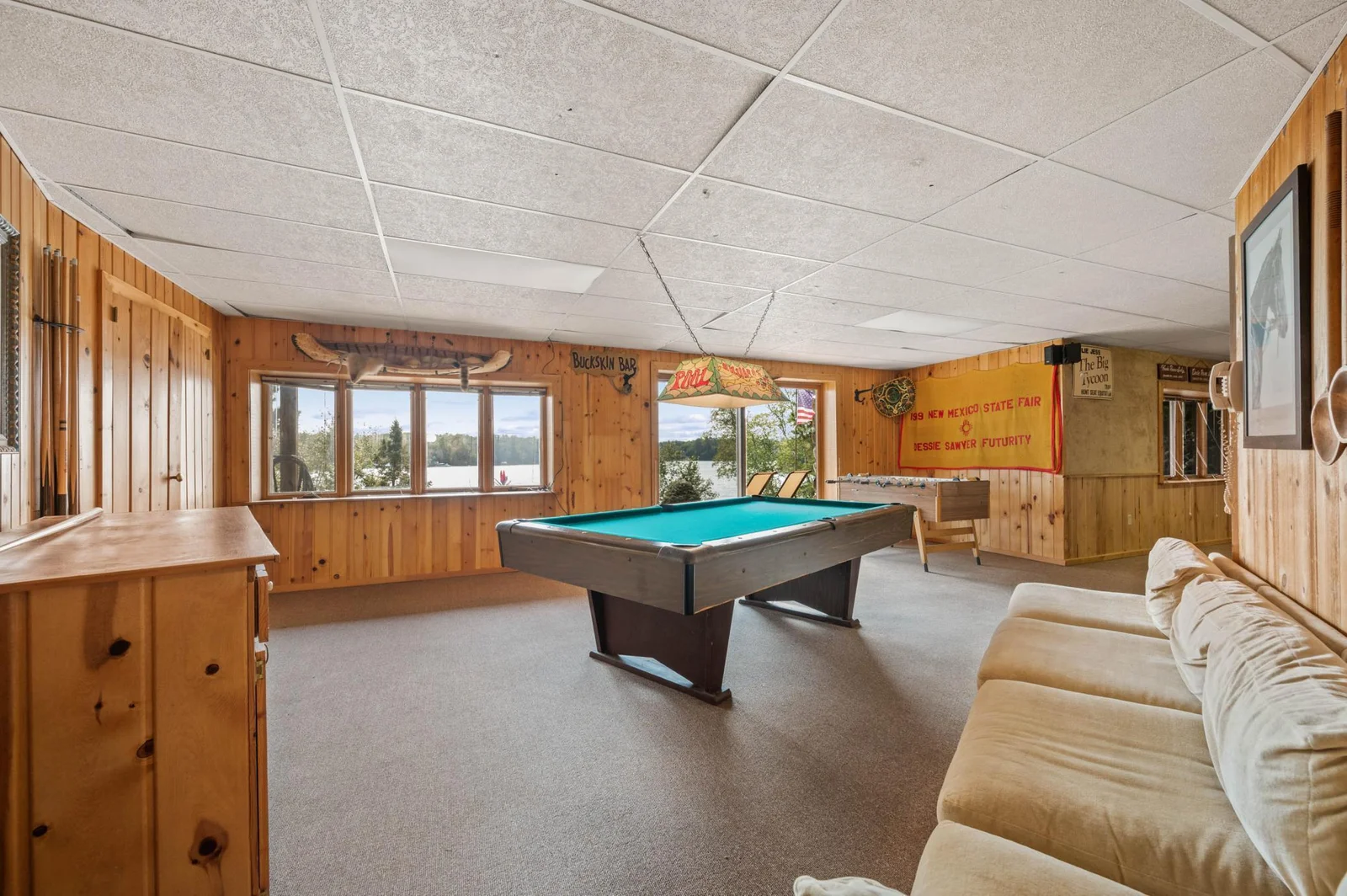 Lower level game room