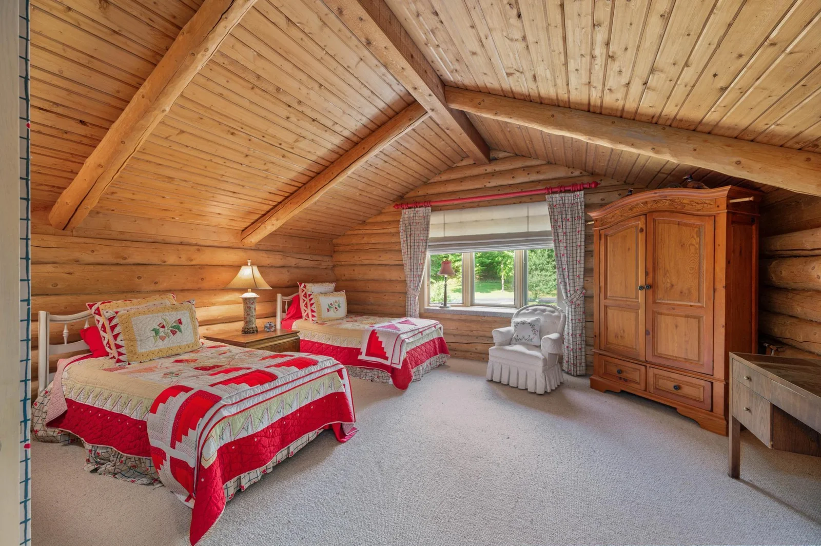 Upper level bedroom