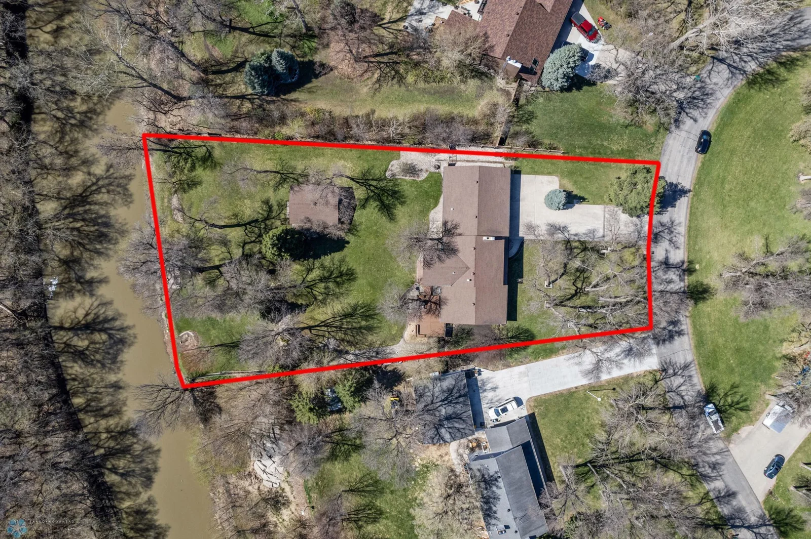 Aerial with Lot Lines