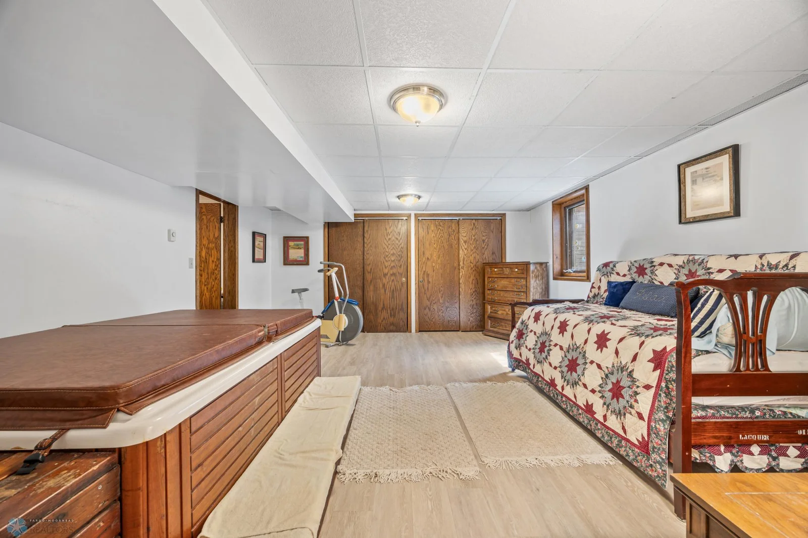 Fourth Bedroom | Basement | Hot Tub