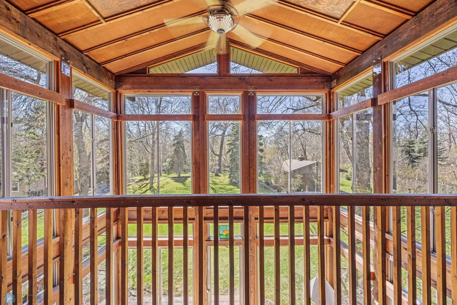 Balcony | Upstairs | Two Story Sunroom