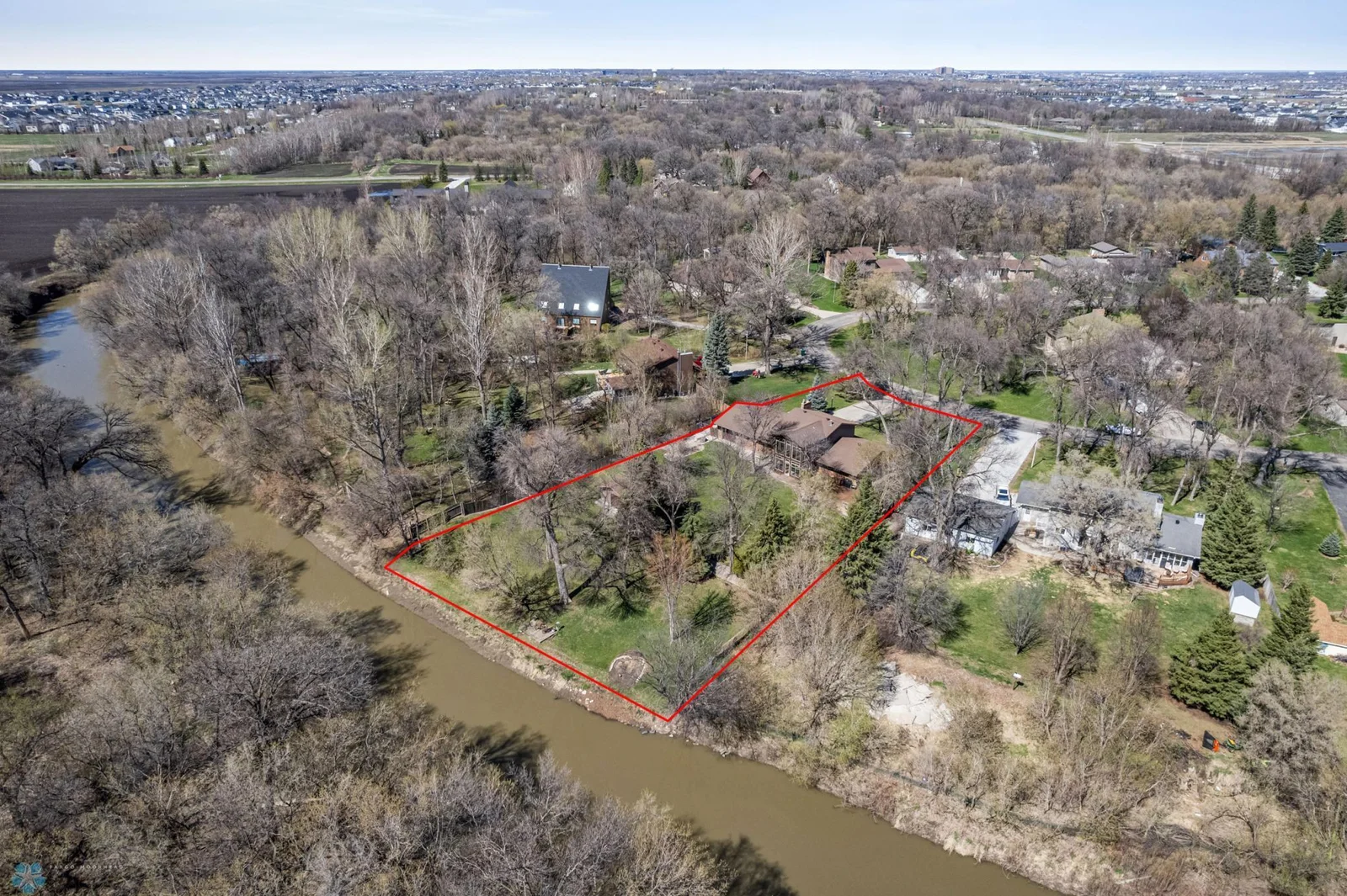 Aerial with Lot Lines