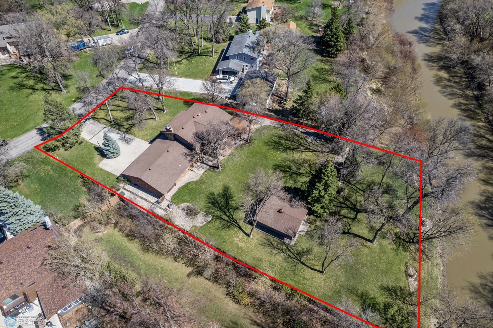 Aerial with Lot Lines