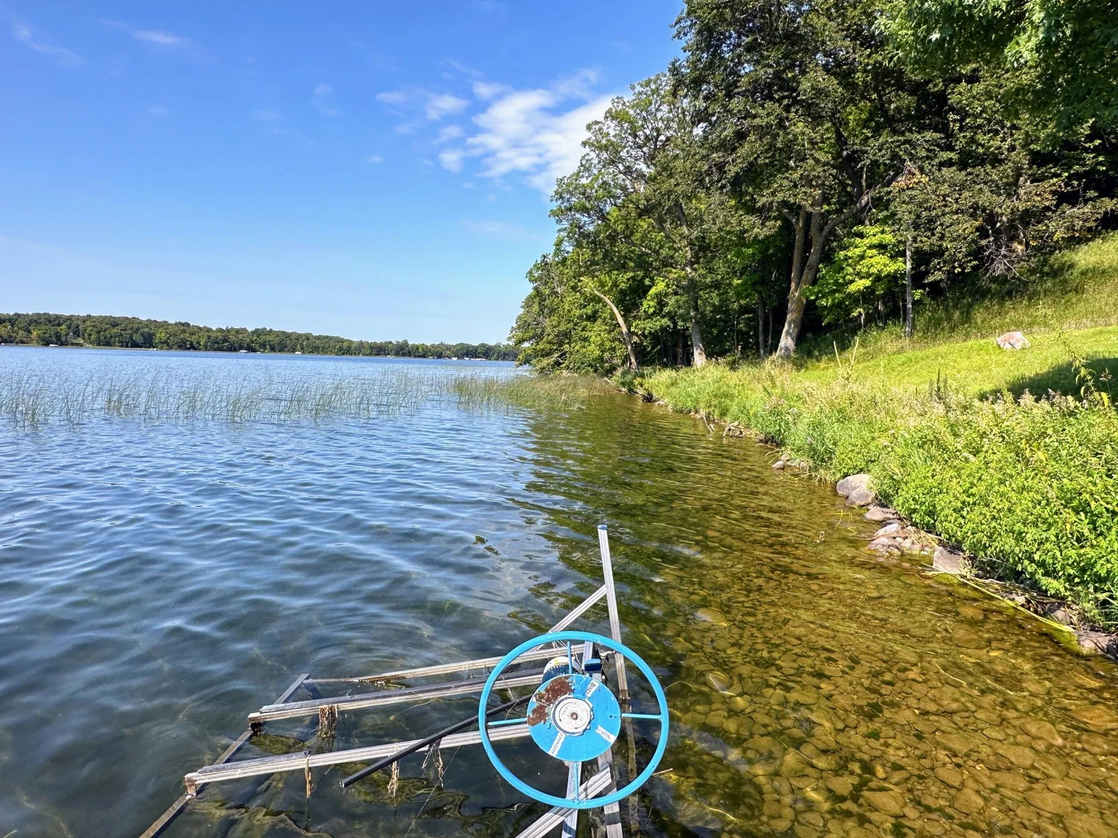 Lake frontage