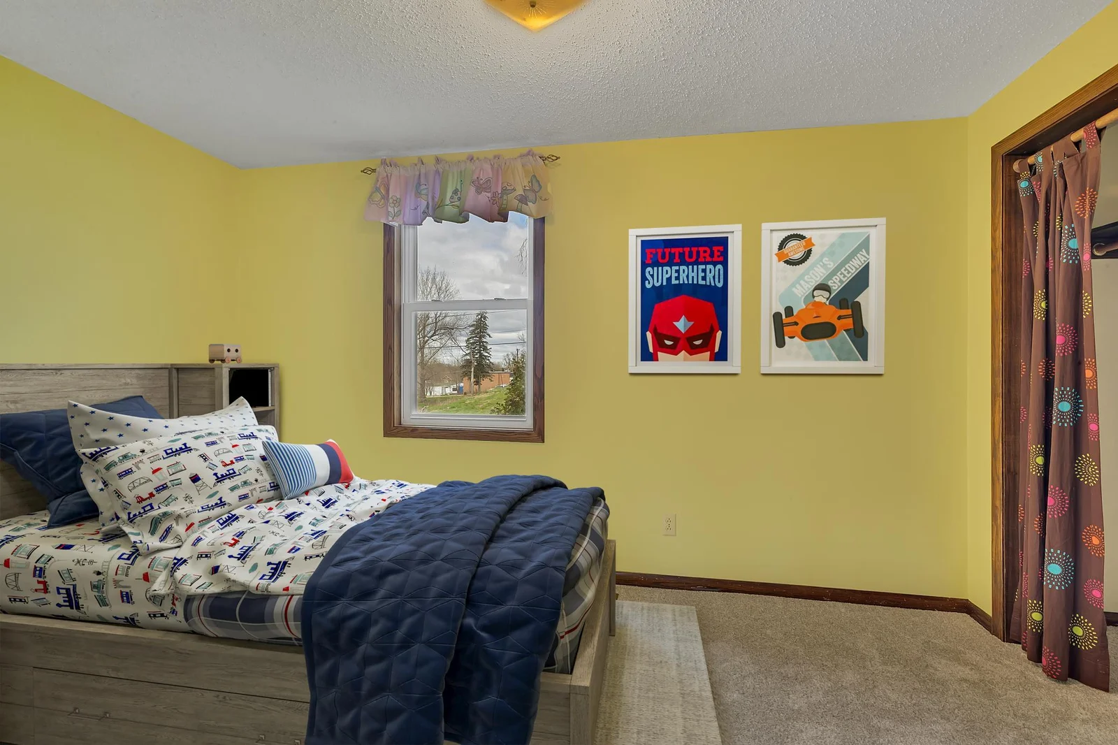 Second main level bedroom.