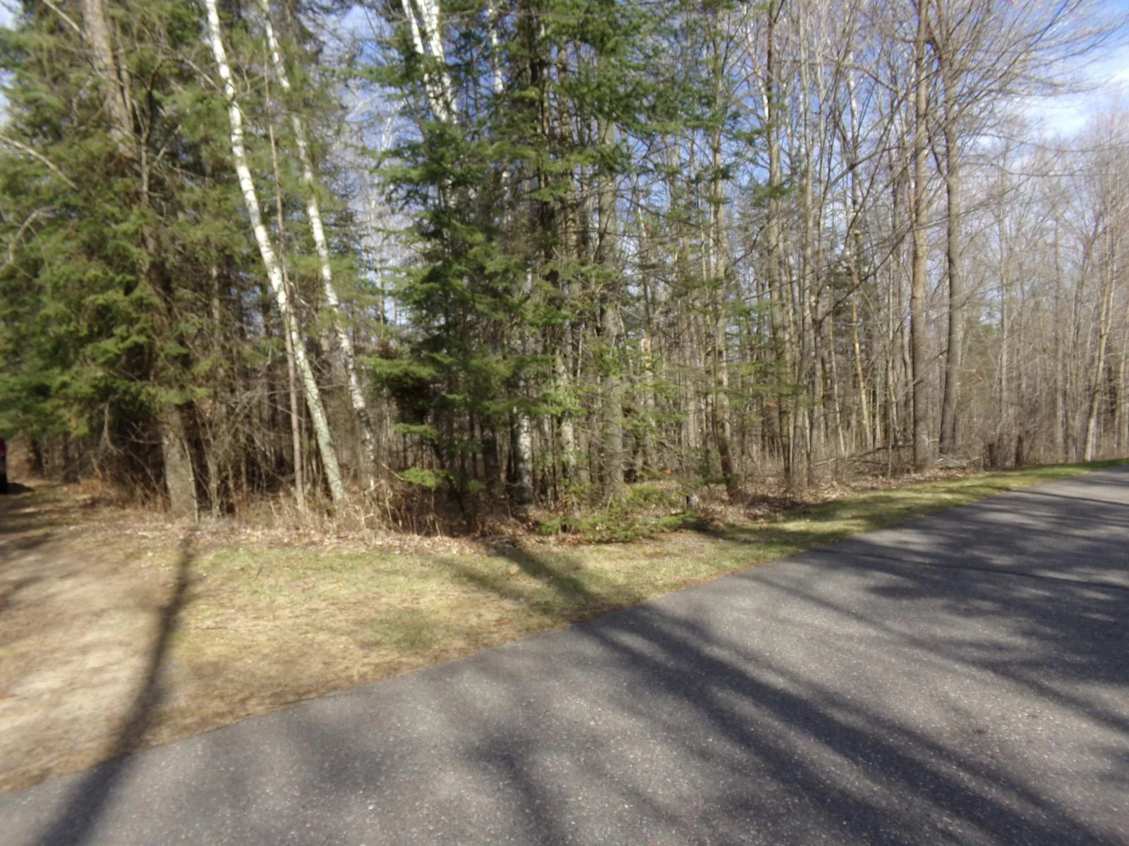 View of Savanna Ridge Road and property