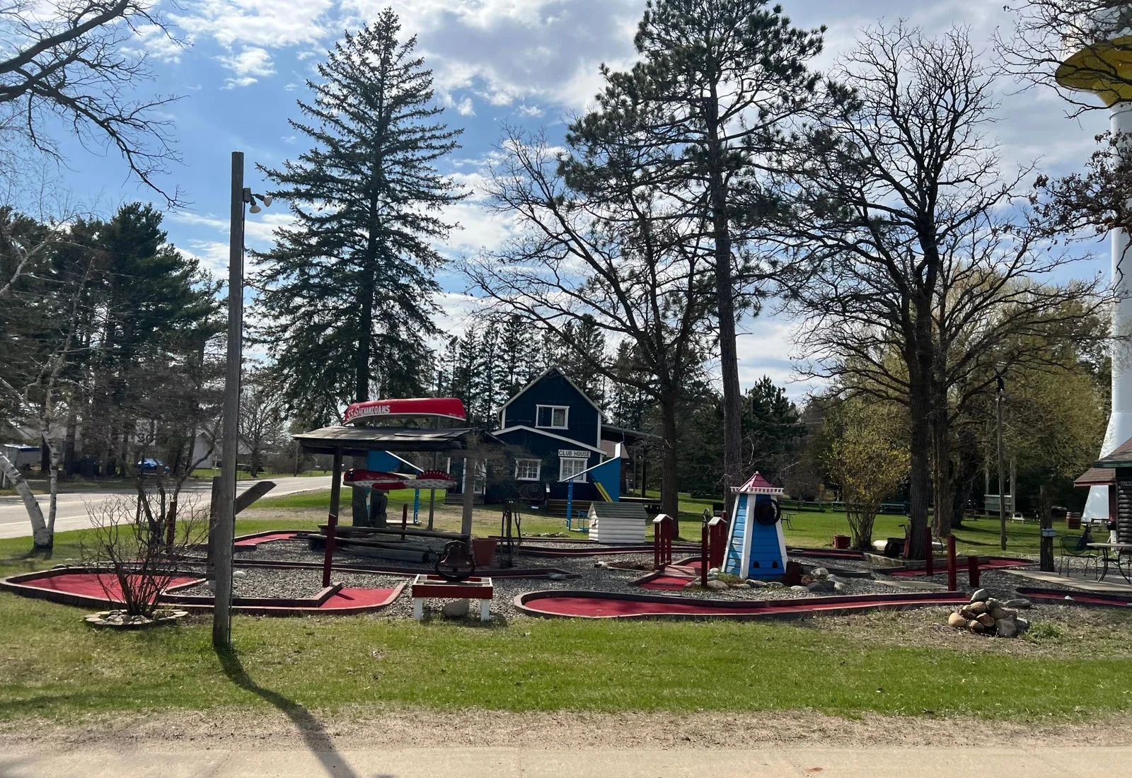 Play a game of mini-golf!