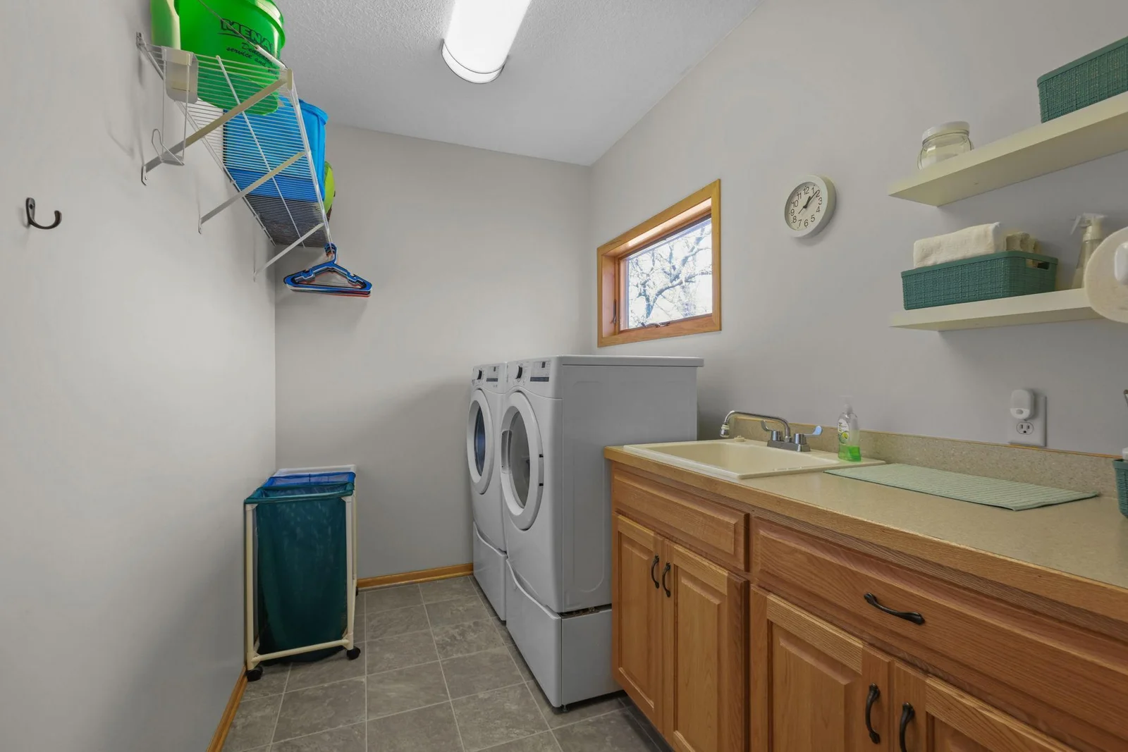 Main Floor Laundry just off of mudroom