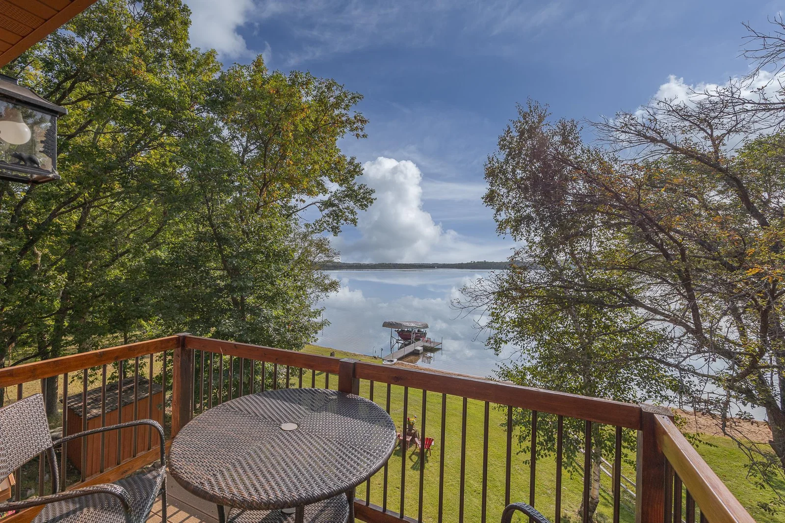 Private deck off the primary suite.