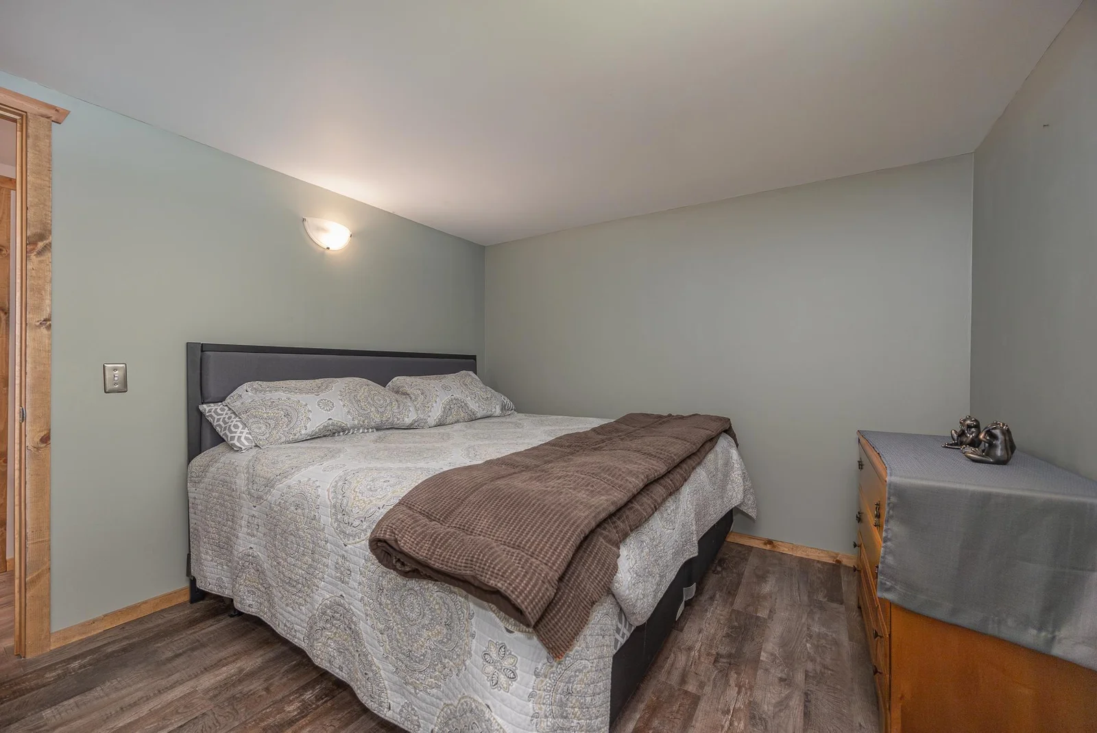 Lower level bedroom.