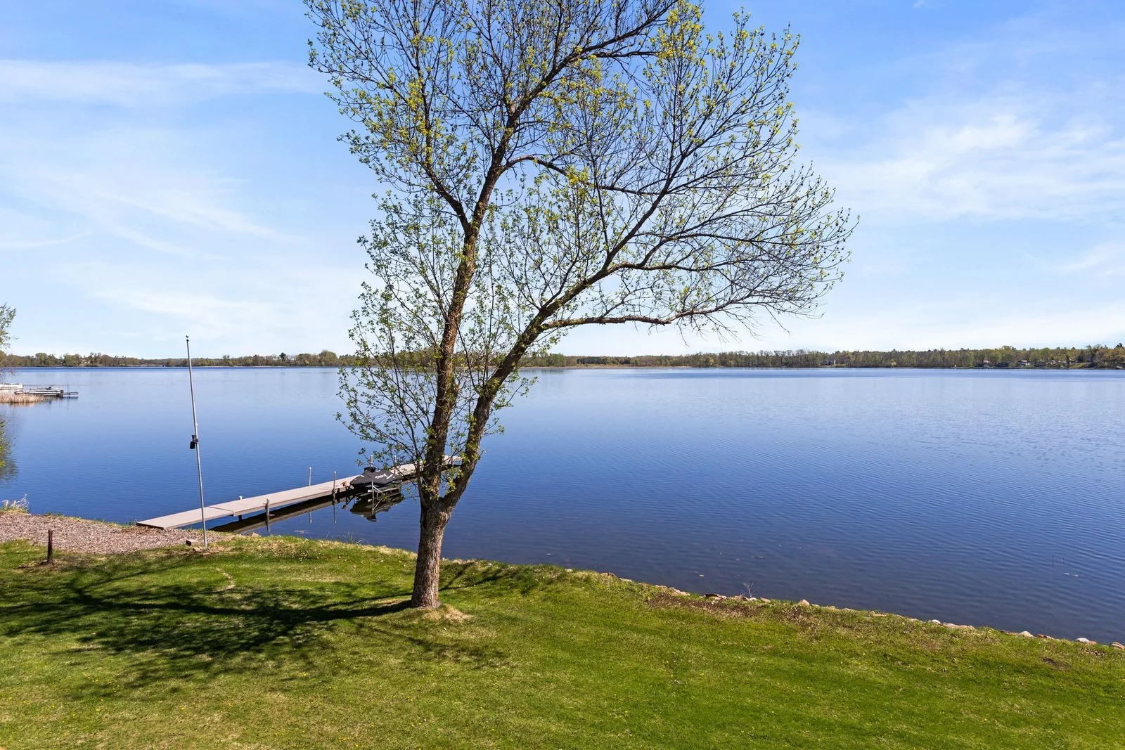 Dock on 200+ feet of shoreline