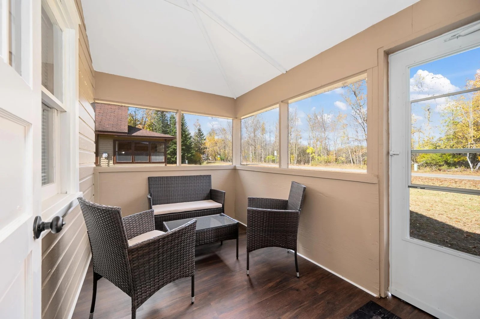 Cabin porch