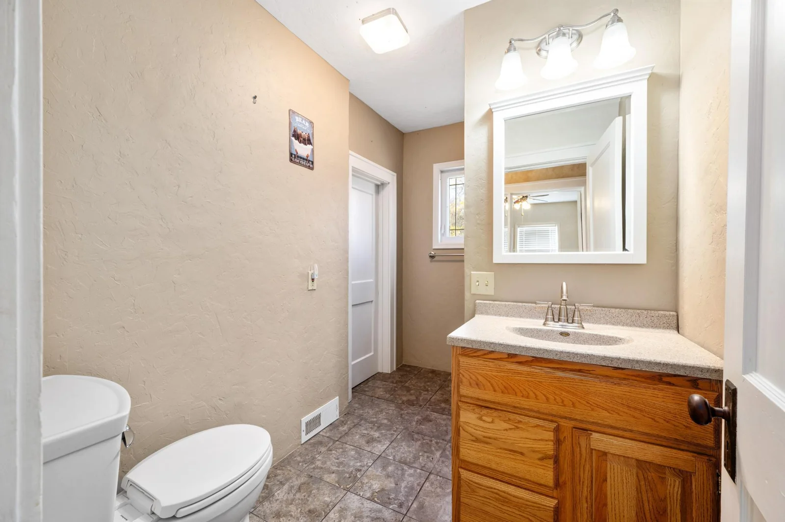 Upstairs bathroom