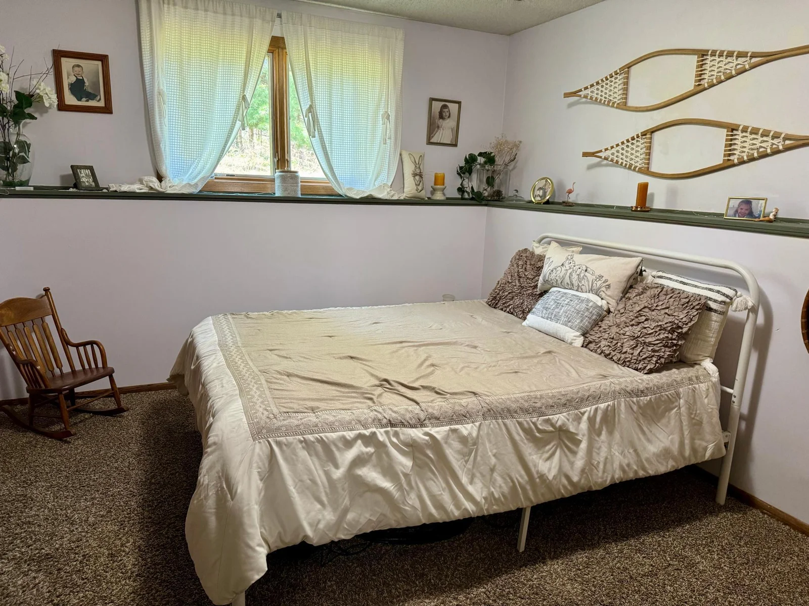 Lower level third bedroom