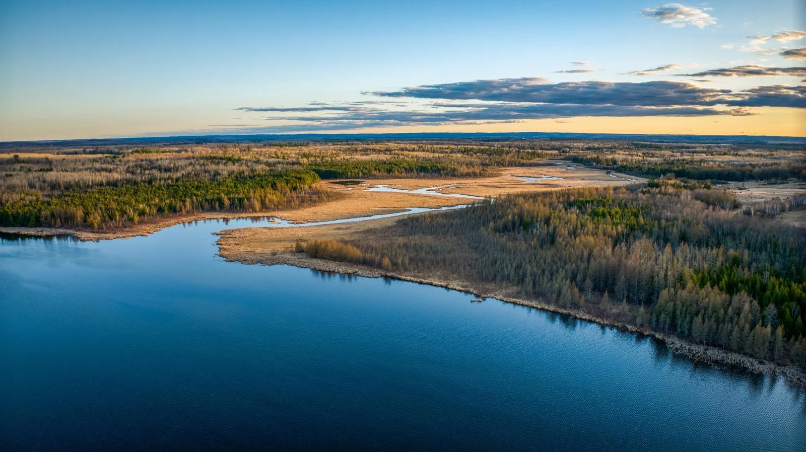 Overview of Steamboat looking to Leech Lake