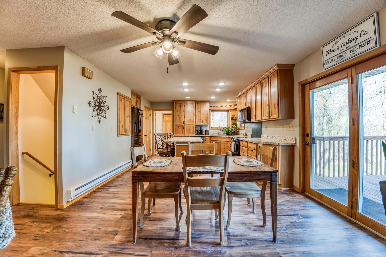 Open Dining Kitchen layout