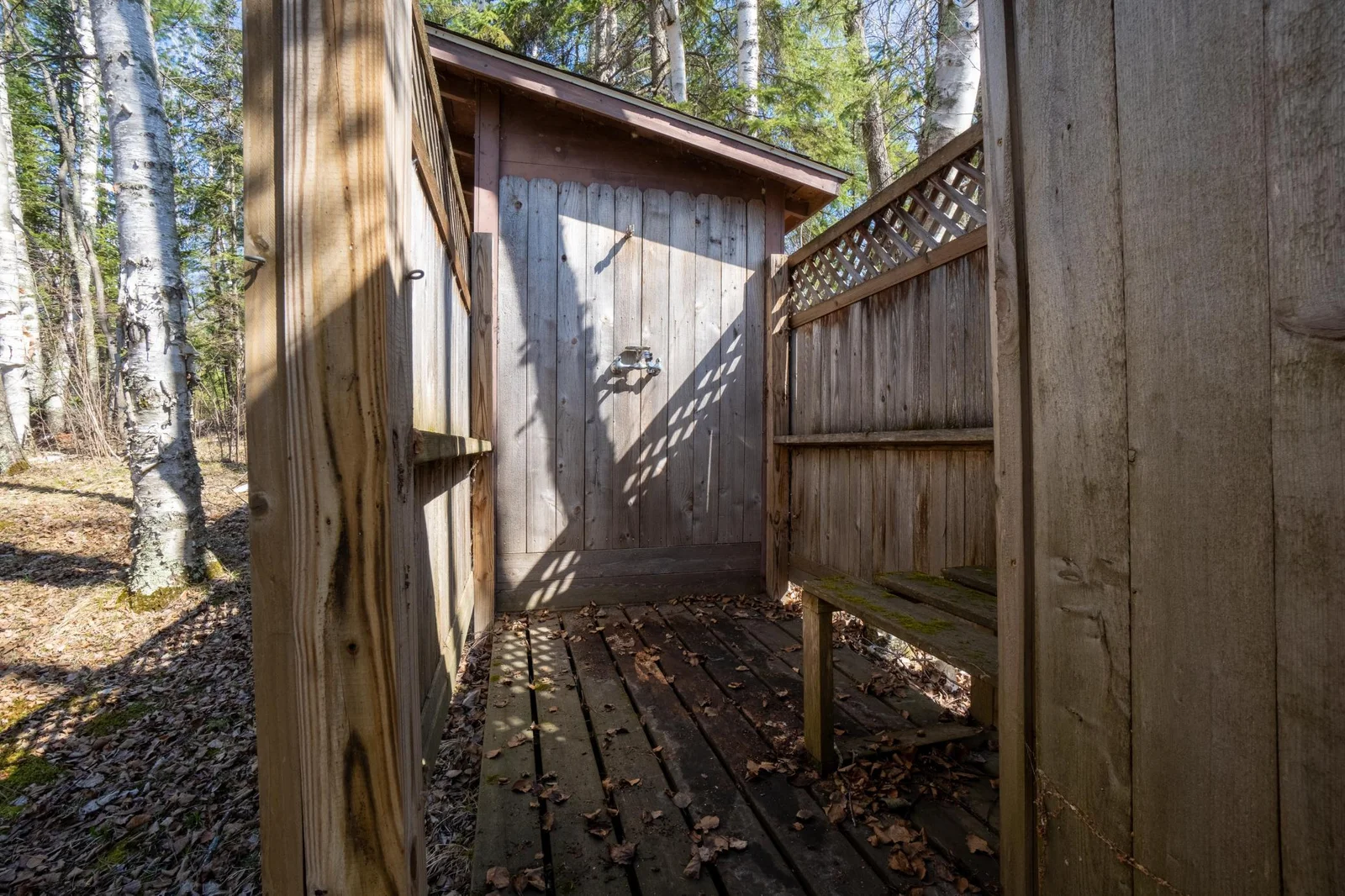 Outdoor shower