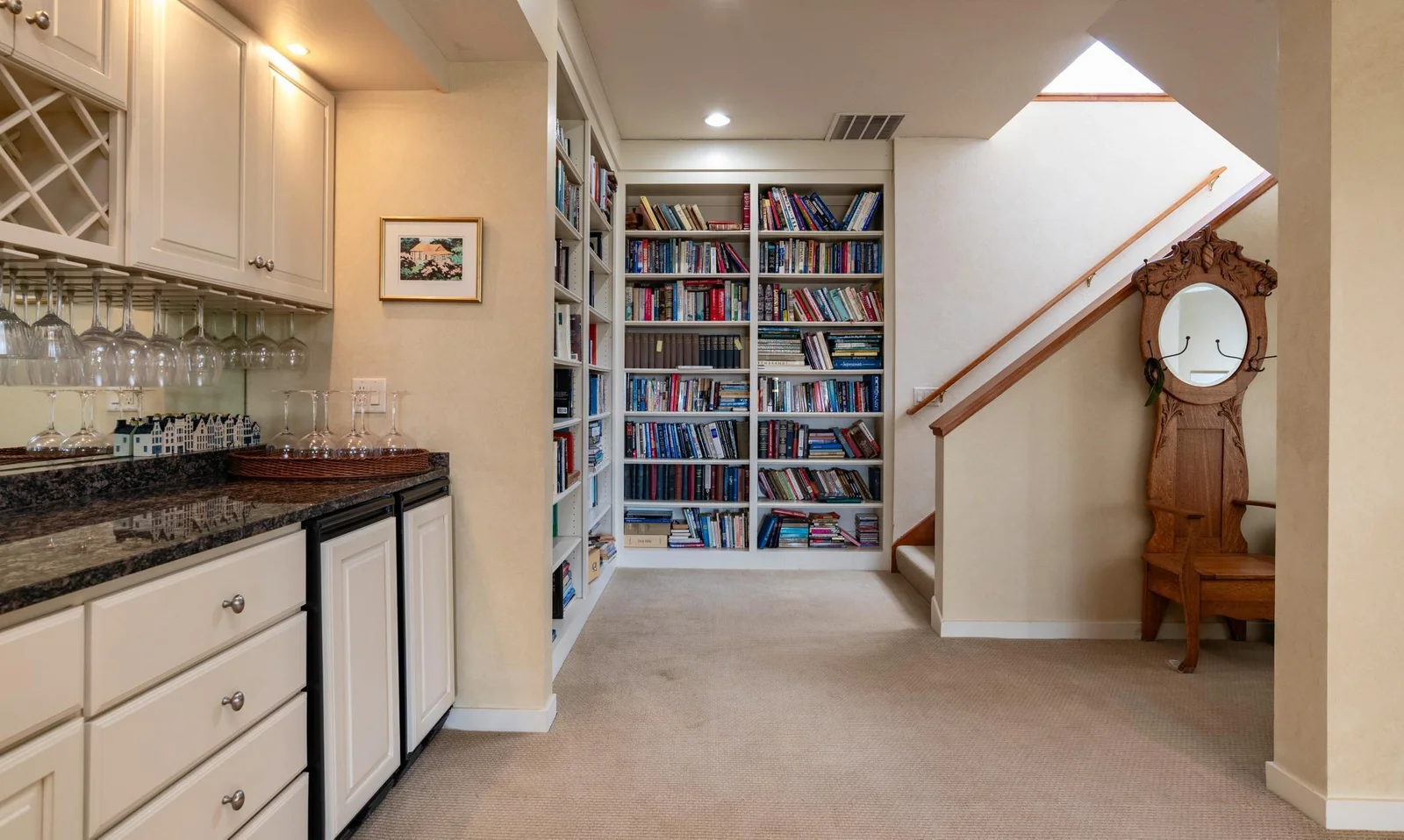 lower level family room