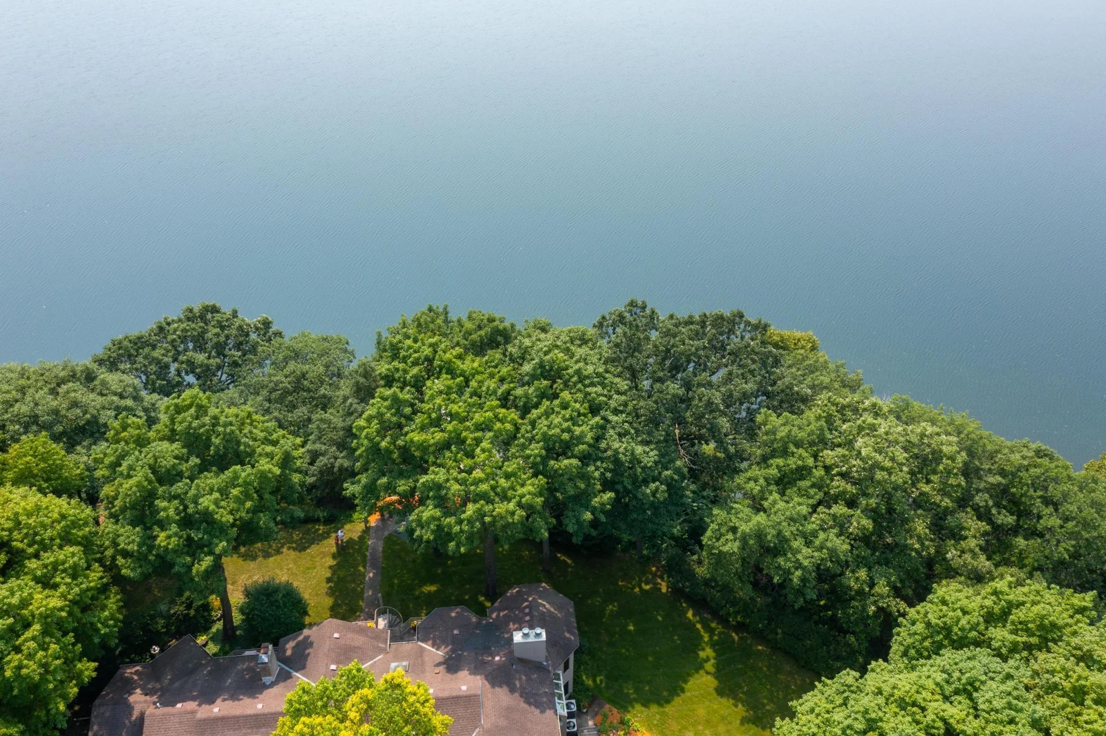 Overhead shot