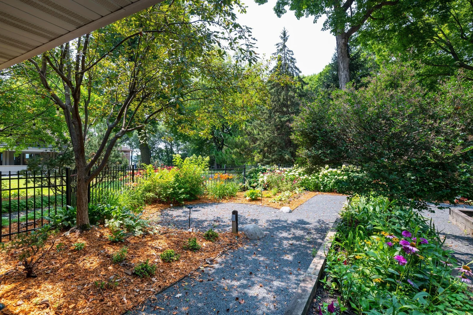 Pathway to barn