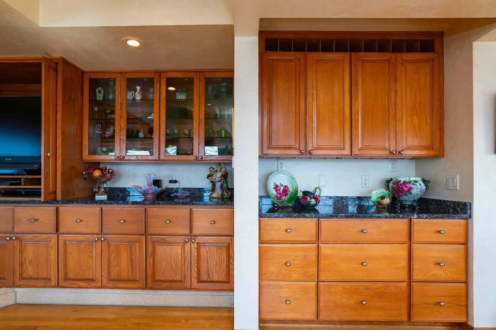 More cabinets storage
