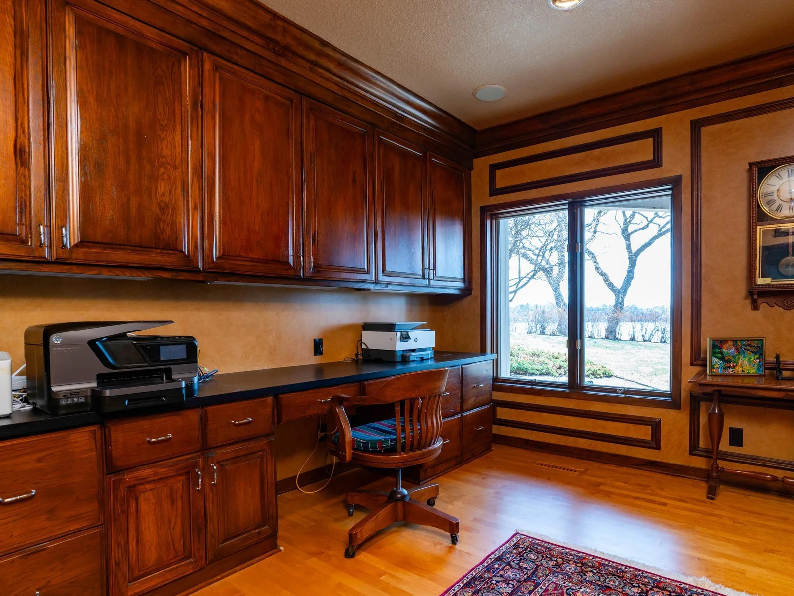 Lower level office