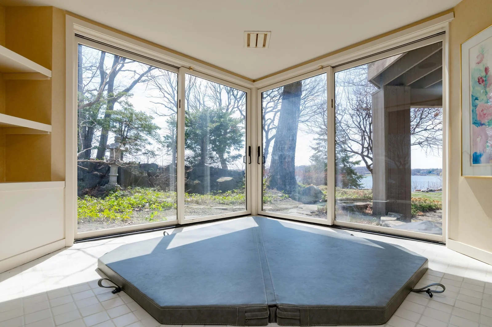 Indoor hot tub