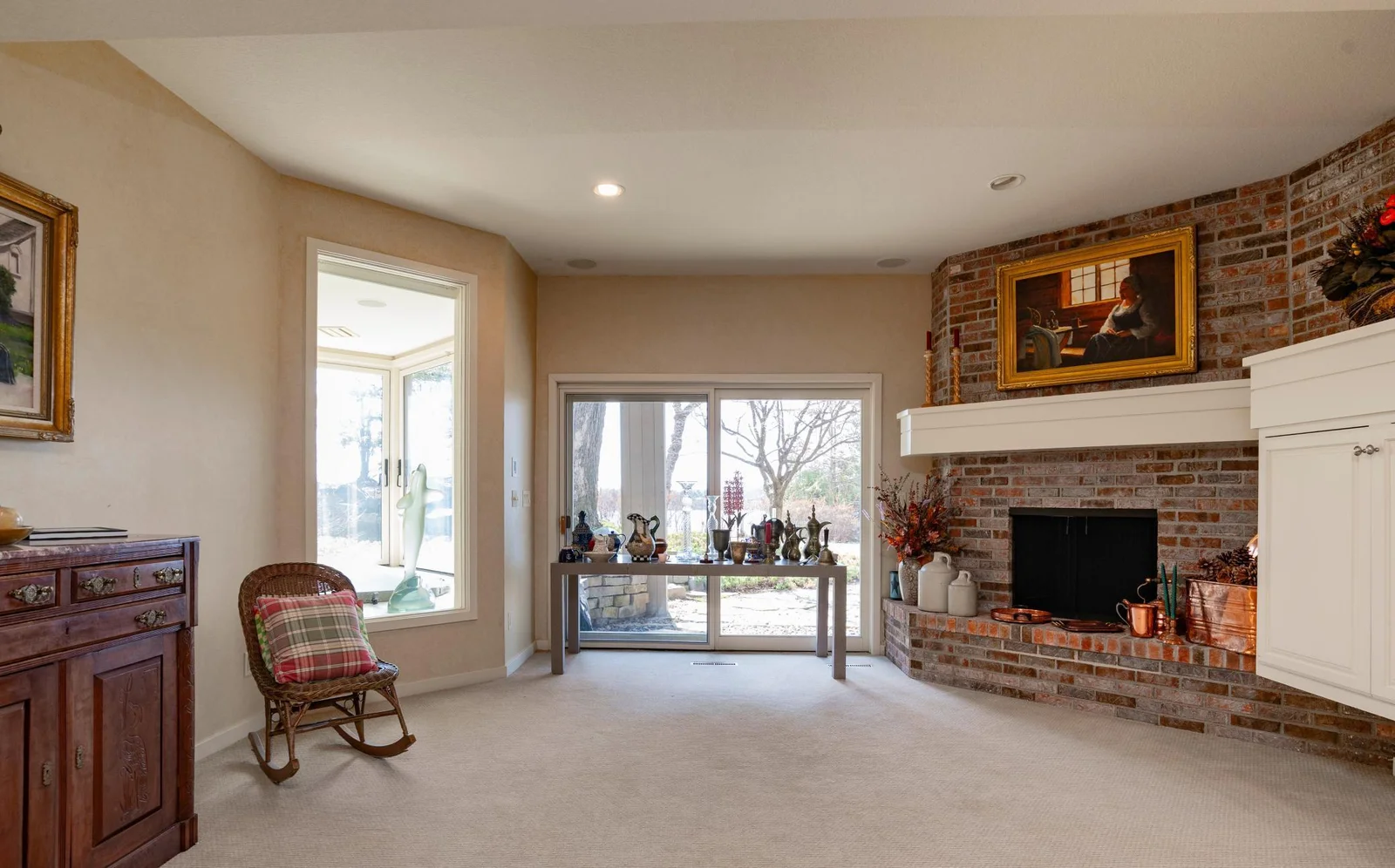 Lower level family room