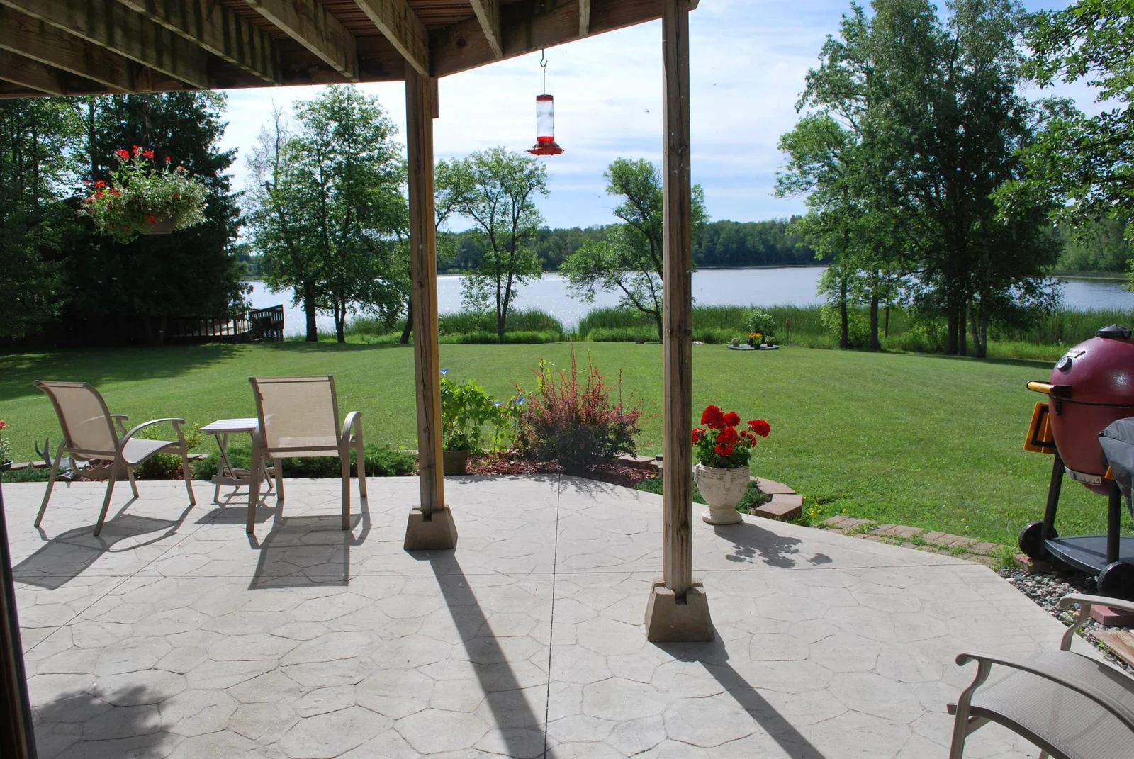 patio view main home
