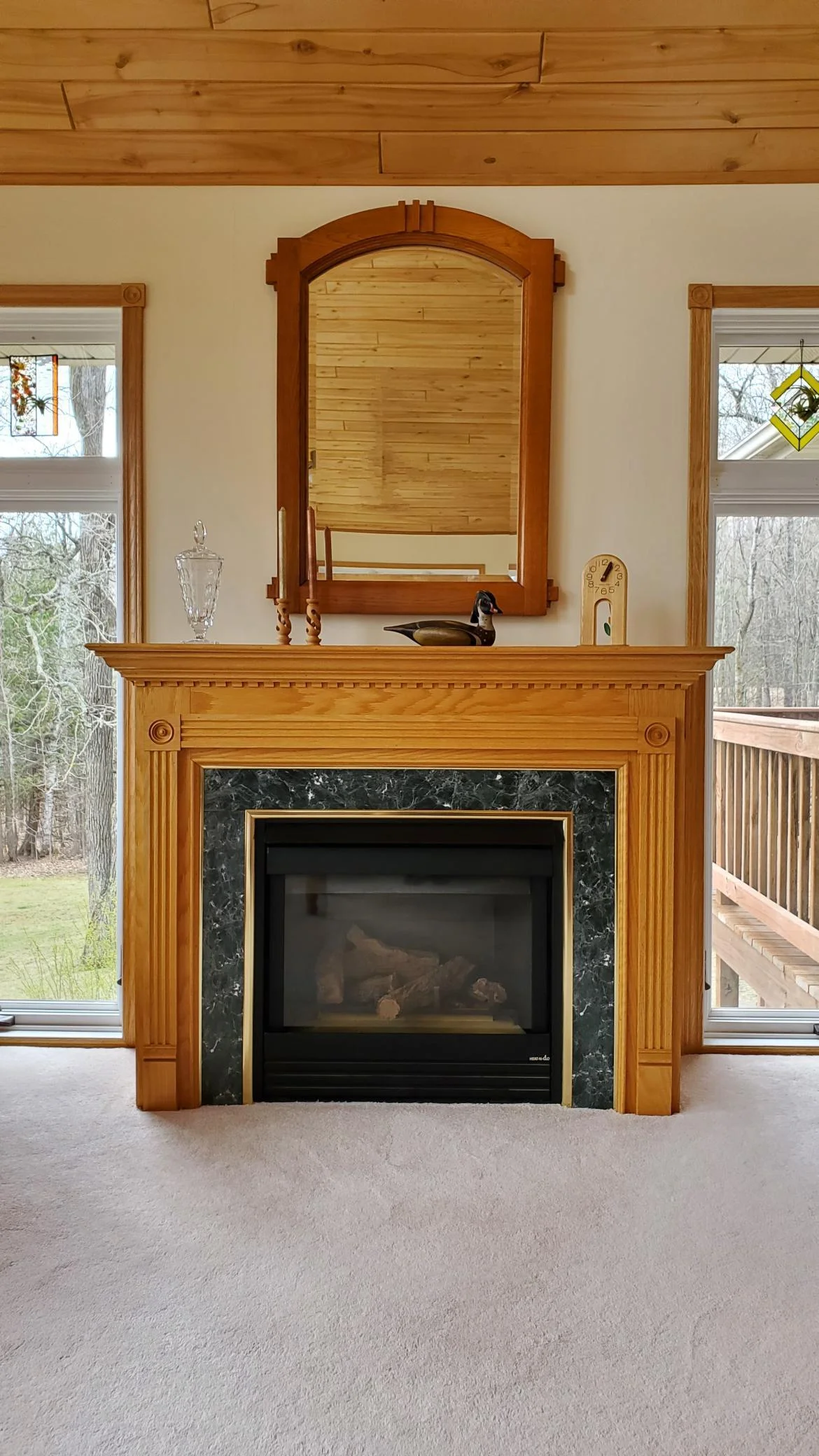 gas fireplace