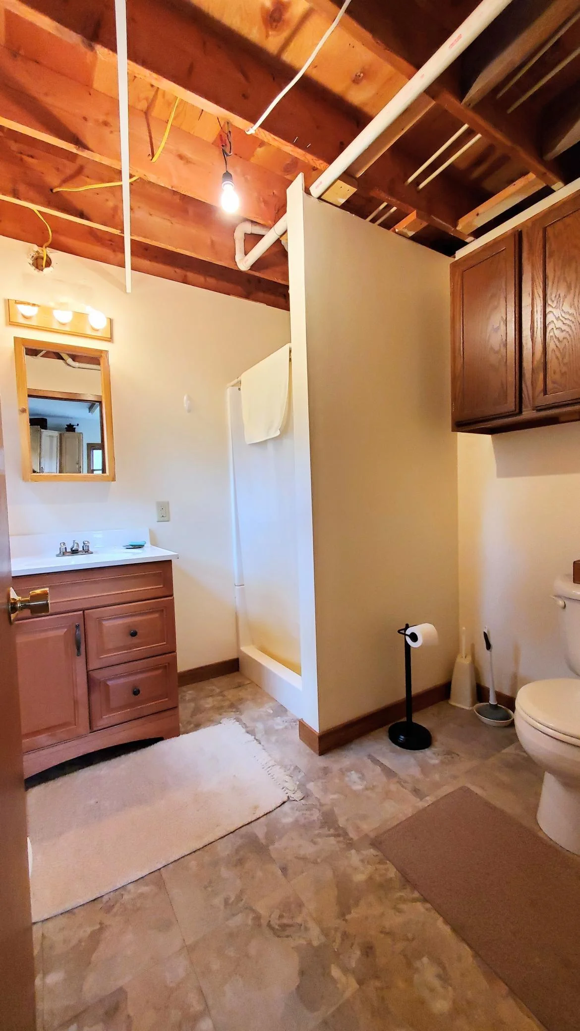 2nd bath in 2nd home